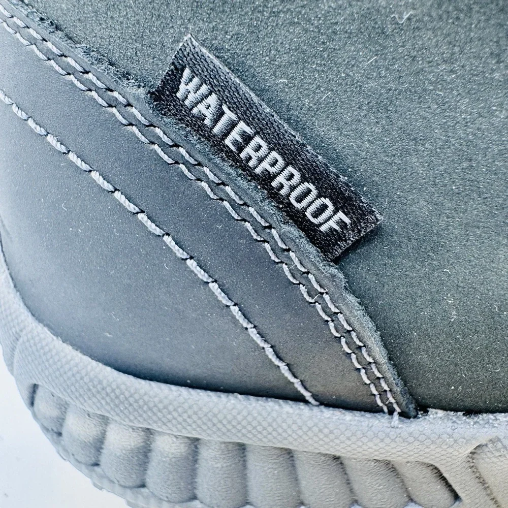 Orthofeet Florence Winter Boots Womens 9.5 2E Extra Wide Gray Waterproof Comfort